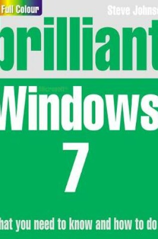 Cover of Brilliant Windows 7