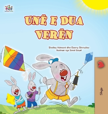 Cover of I Love Summer (Albanian Children's Book)