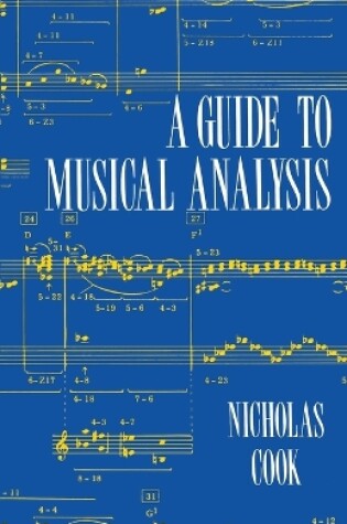 Cover of A Guide to Musical Analysis