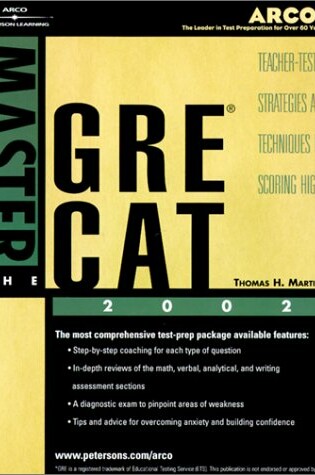 Cover of Master the GRE CAT