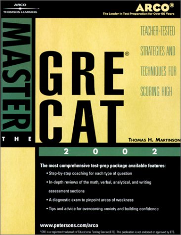 Book cover for Master the GRE CAT