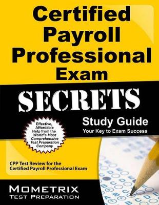 Cover of Certified Payroll Professional Exam Secrets Study Guide