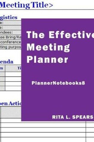 Cover of The Effective Meeting Planner