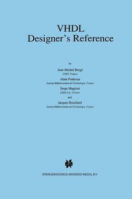 Book cover for VHDL Designer's Reference