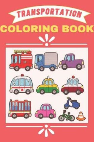 Cover of Transportation Coloring Book