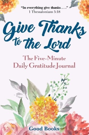 Cover of Give Thanks to the Lord