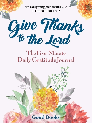 Book cover for Give Thanks to the Lord