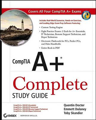 Book cover for Comptia A+ Complete Study Guide