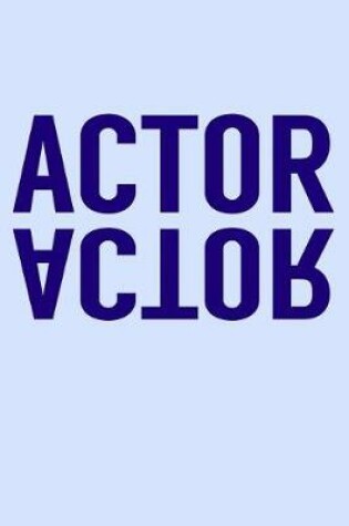 Cover of Actor Actor