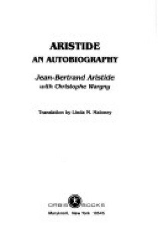 Cover of Aristide