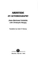 Book cover for Aristide