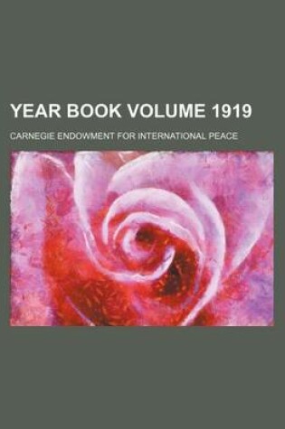 Cover of Year Book Volume 1919