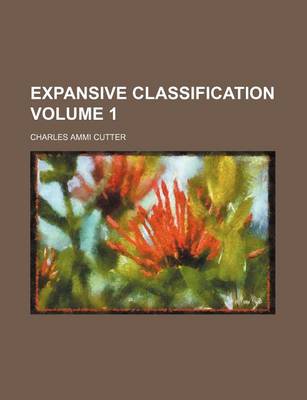 Book cover for Expansive Classification Volume 1