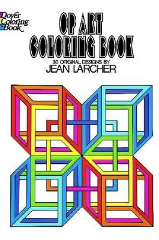 Cover of Op Art Coloring Book