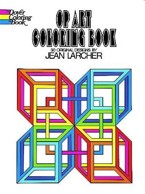 Cover of Op Art Coloring Book