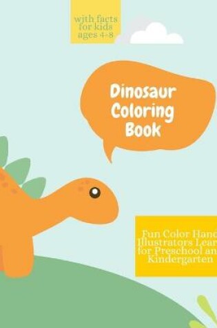 Cover of Dinosaur Coloring Book