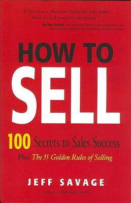 Book cover for How to Sell