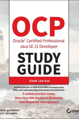 Cover of OCP Oracle Certified Professional Java SE 21 Developer Study Guide