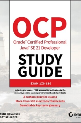 Cover of OCP Oracle Certified Professional Java SE 21 Developer Study Guide