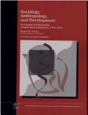 Book cover for Sociology, Anthropology, and Development