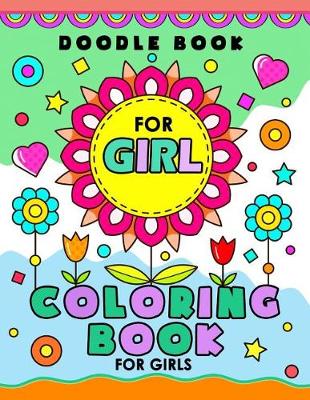 Book cover for Doodle Book for Girl