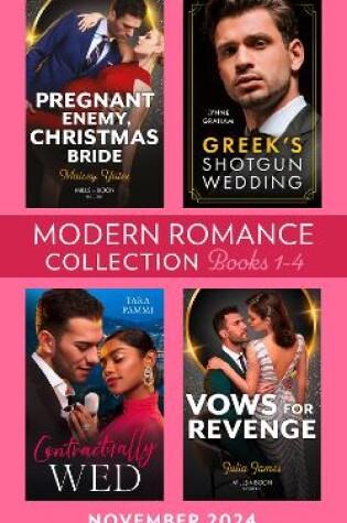 Cover of Modern Romance November 2024 Books 1-4