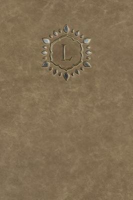 Cover of Monogram "L" Blank Book