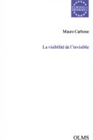 Cover of La Visibilite De l'Invisible