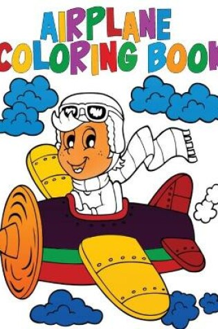 Cover of Airplane Coloring Book