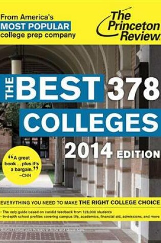Cover of The Best 378 Colleges, 2014 Edition