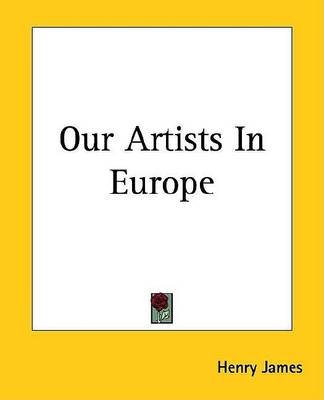 Book cover for Our Artists in Europe