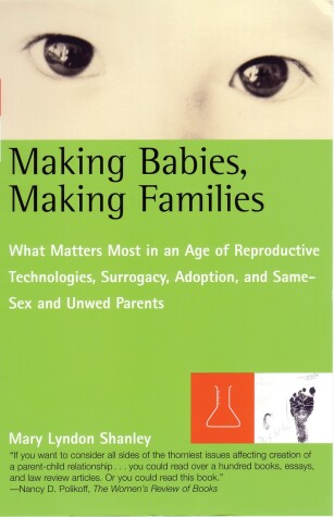 Book cover for Making Babies, Making Families