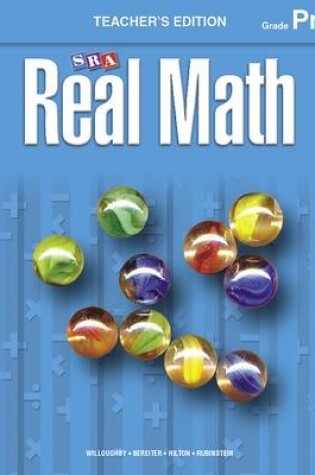 Cover of Real Math Building Blocks - Teacher Edition - Pre-K