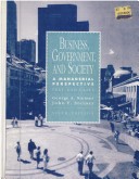 Book cover for Business Govt & Society H/C