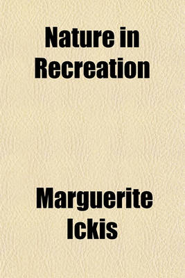 Book cover for Nature in Recreation