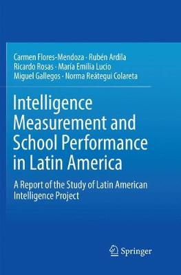 Book cover for Intelligence Measurement and School Performance in Latin America