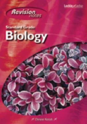 Cover of Standard Grade Biology Revision Notes