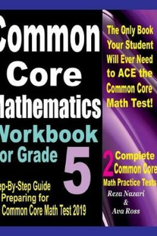 Cover of Common Core Mathematics Workbook For Grade 5