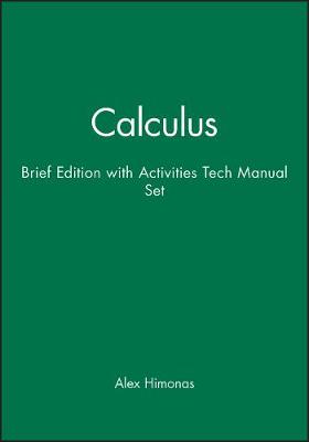 Book cover for Brief Ed Calculus with Activities Tech Manual Set