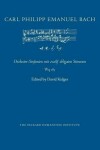 Book cover for Orchester-Sinfonien mit zwoelf obligaten Stimmen, Wq 183