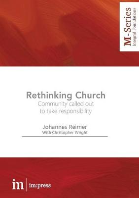 Book cover for Rethinking Church