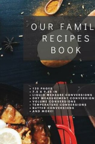 Cover of Our Family Recipes Book