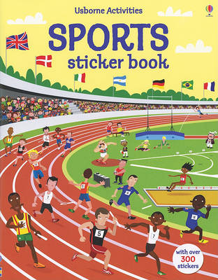 Book cover for Sports Sticker Book