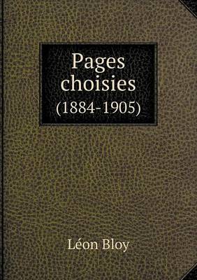 Book cover for Pages choisies (1884-1905)