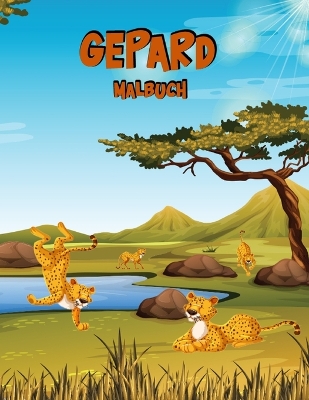 Book cover for Gepard Malbuch