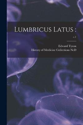 Book cover for Lumbricus Latus