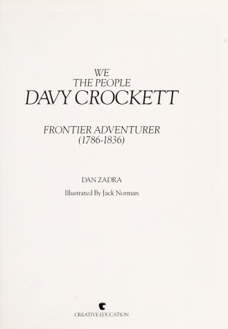 Cover of Davy Crockett