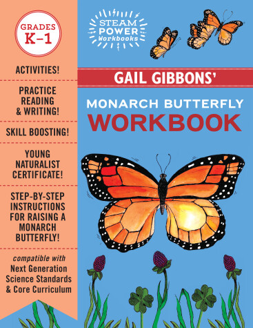 Book cover for Gail Gibbons' Monarch Butterfly Workbook