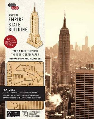 Cover of IncrediBuilds: New York: Empire State Building Deluxe Book and Model Set