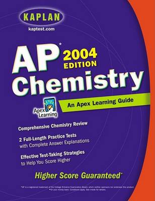 Book cover for AP Chemistry, 2004 Edition